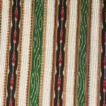 Patola multi coloured Double Ikat Designed Handwoven Fabric Material
